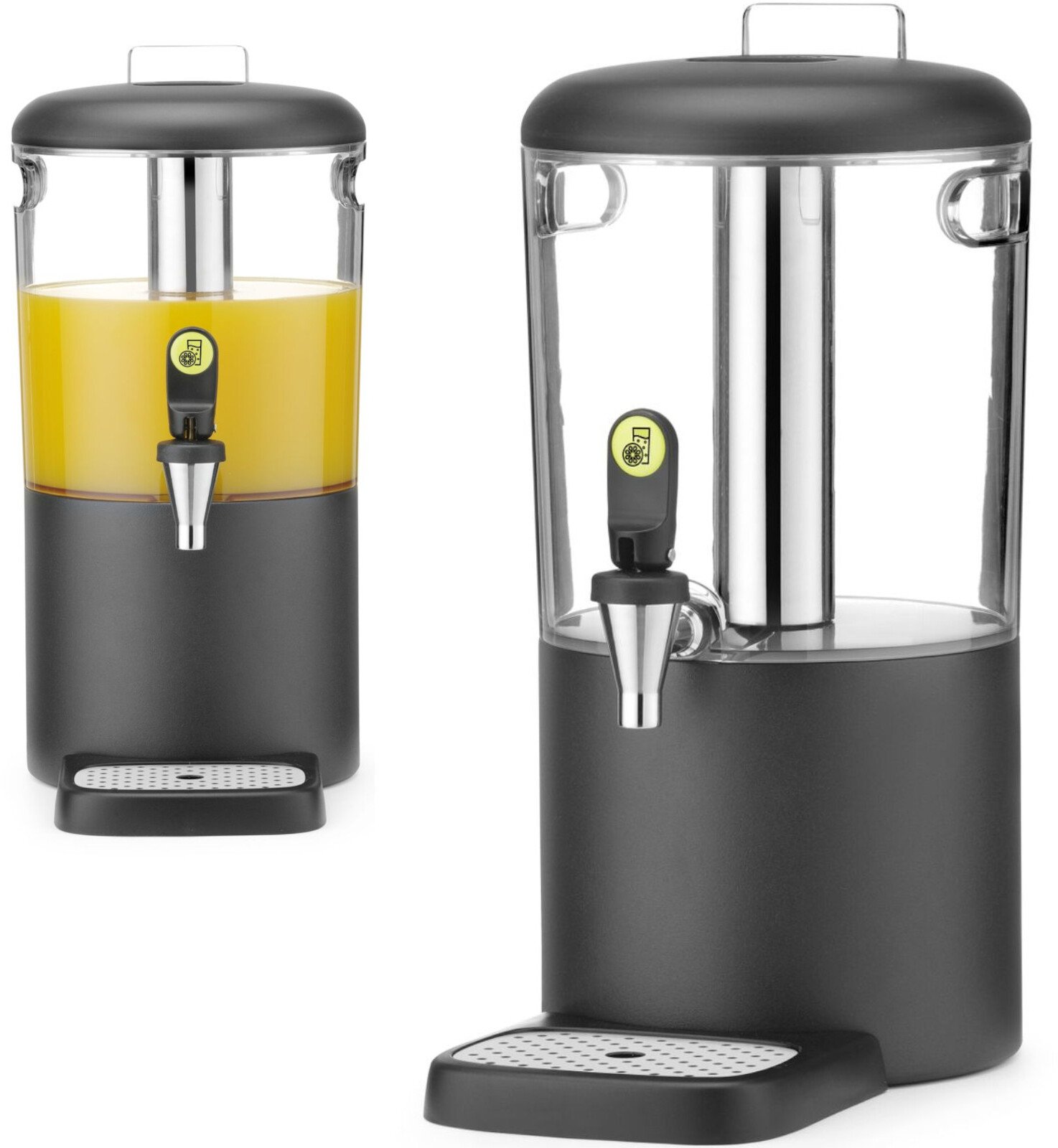 Hendi Dyspenser dozownik chłodzący do soków napojów UNIQ 4 l - czarny