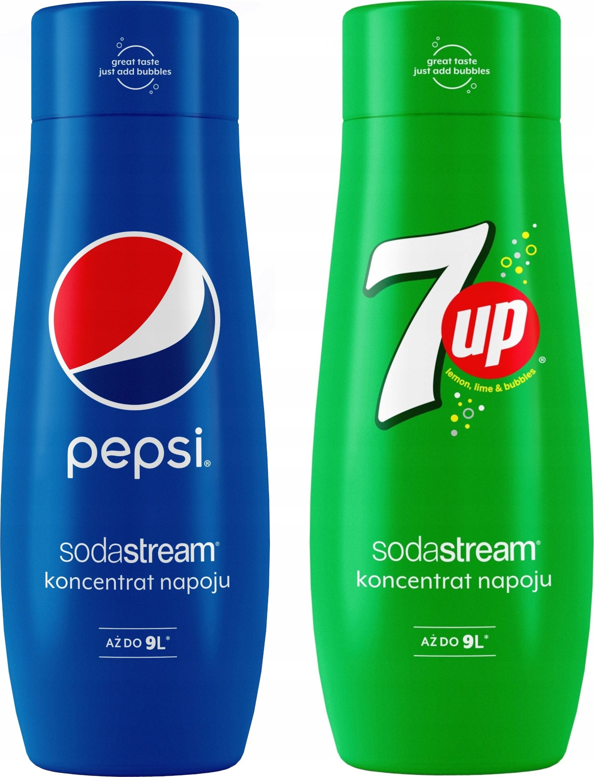 Zestaw 2 koncentratów SodaStream Pepsi+7UP