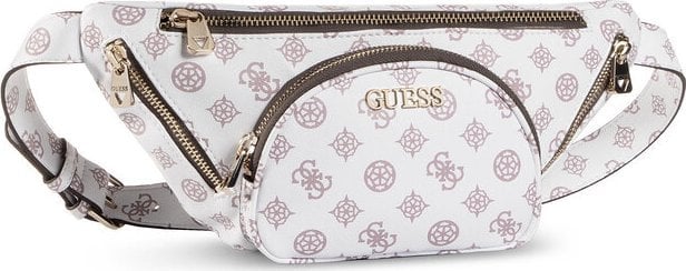 Guess, Utility Vibe, Textile Fanny Pack, White, For Women For Women