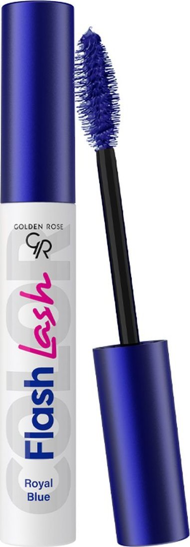 Golden Rose Flash Lash Kolorowy tusz do rzęs 9ml Niebieski (04)