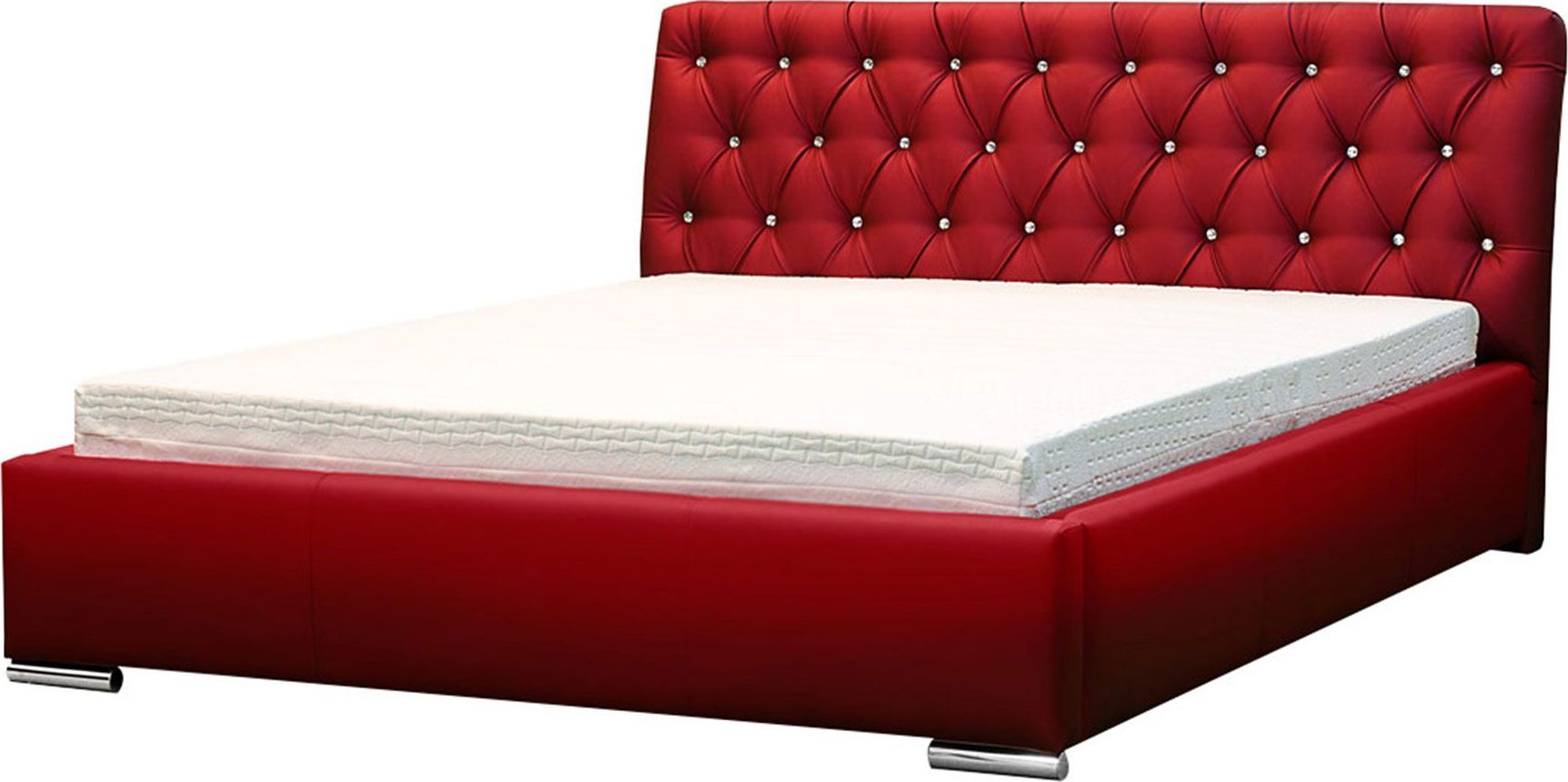 Elior Łóżko z pojemnikiem na pościel Luxor 2X 160x200 - 44 kolory