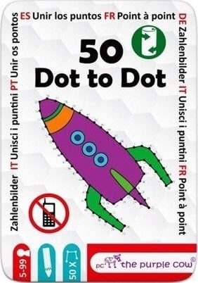 PURPLE COW game 50 Dot to Dot, 597