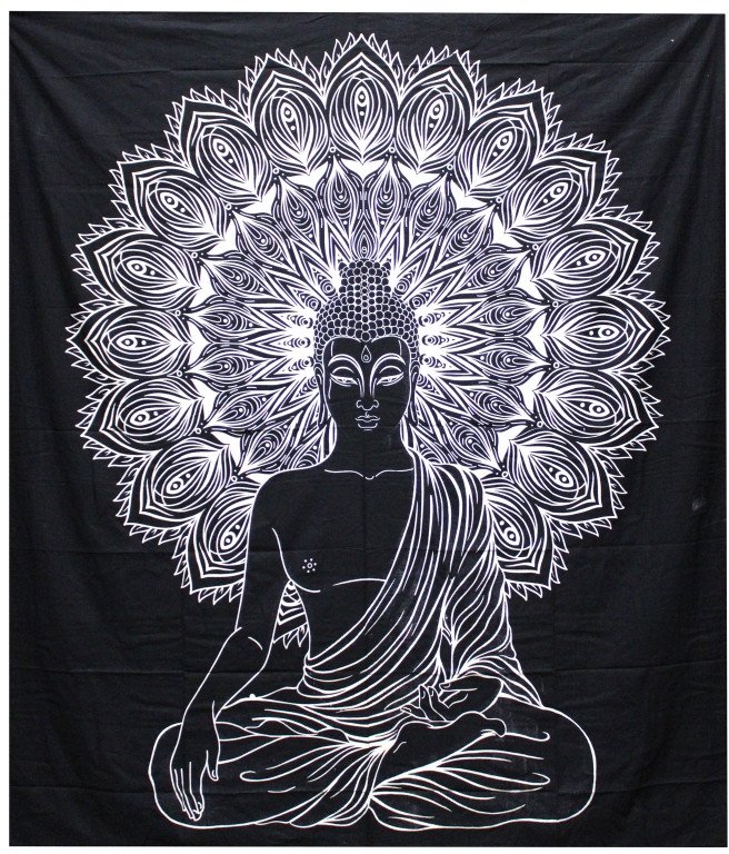 Bawełniana Ozdoba Ścienna - Buddha