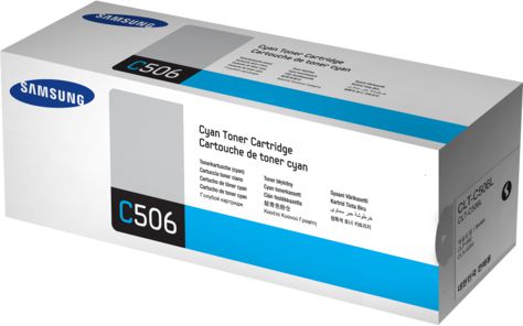 Toner Samsung CLT-C506L Cyan Oryginał (SU038A)