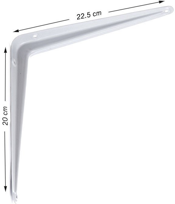 SHELF HOLDER 200X225 SB-01 WHITE