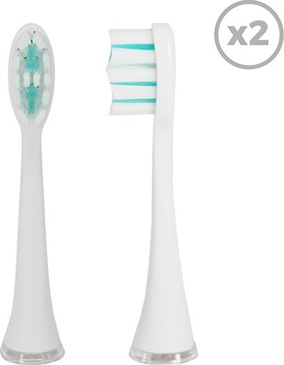 Końcówka Smiley Końcówki do szczoteczki sonicznej Smiley Pro Daily Clean 2 szt. białe