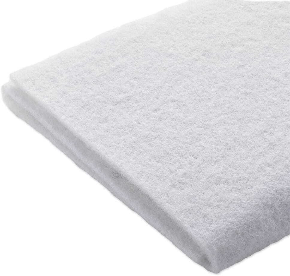 Aqua Natura, filtr poliestrowy, do filtracji wody w akwarium, biały, gąbka poliestrowa, 455 x 760 x 6 mm