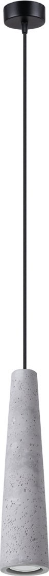 Lampa wisząca Sollux Lighting SOLLUX Lampa wisząca ELECTRA beton 1 x GU10 SL.1347