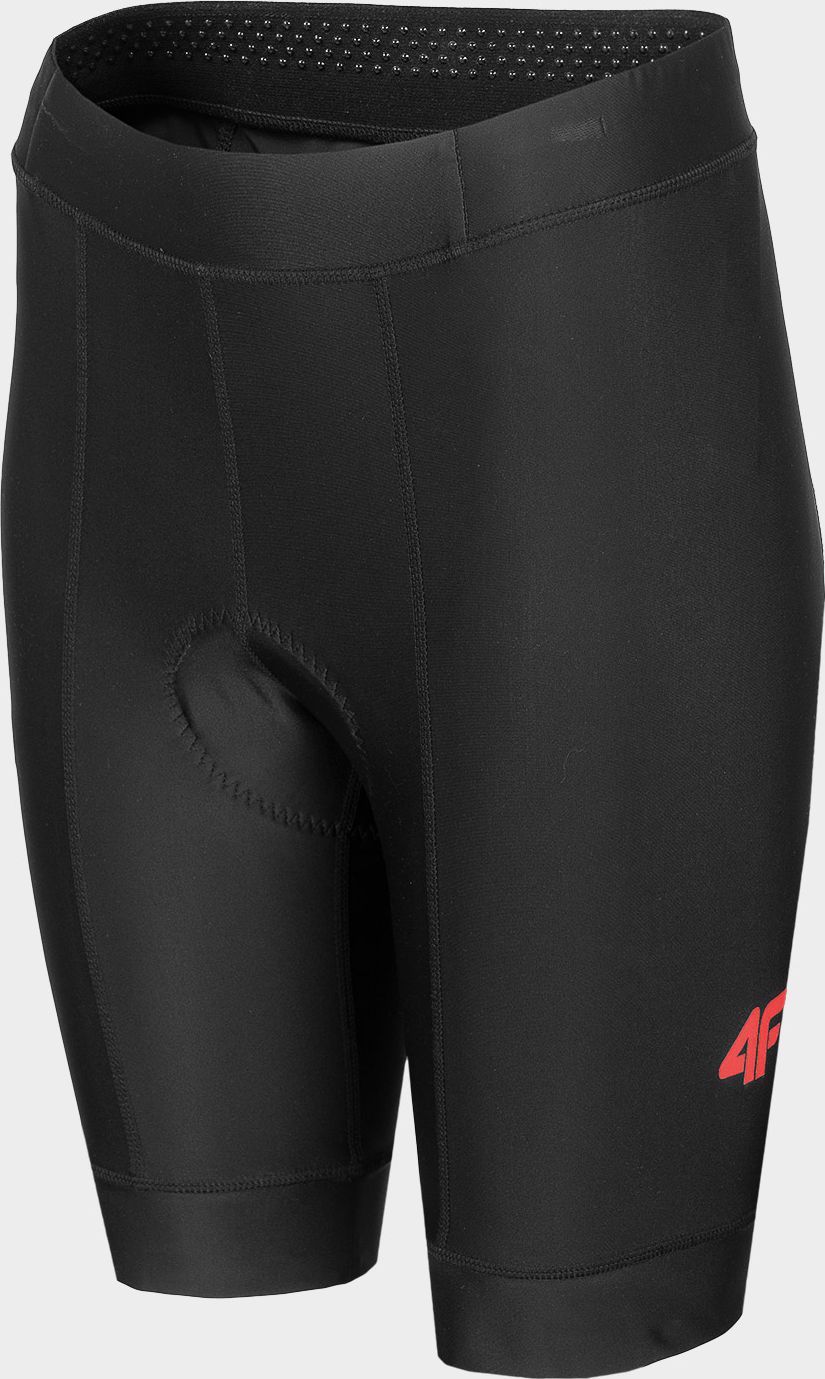 4f Spodenki damskie H4L22-RSD001 Głęboka czerń r. S