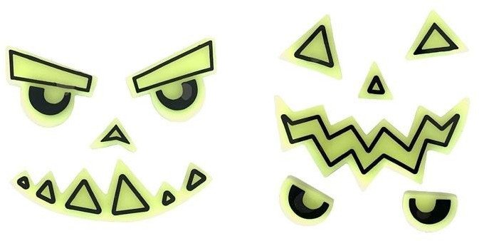 Naklejki żelowe na Dynię 2szt