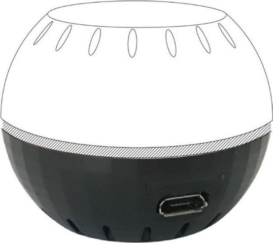 Shelly Adapter USB do Shelly H&T czarny