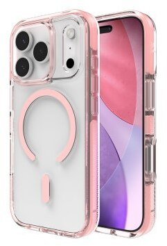 Zagg Santa Cruz Snap etui do iPhone 17 Pro compatible z MagSafe (pink sorbet)