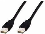Kabel USB Digitus USB-A - USB-A 3 m Czarny (AK300100030S)