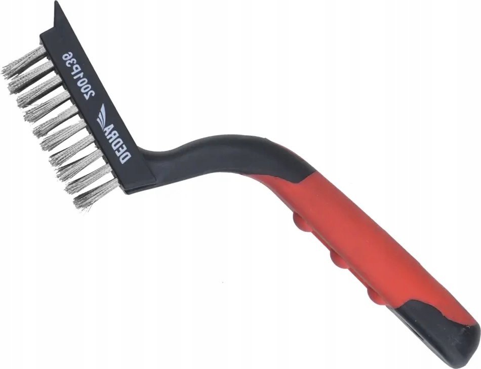 Dedra Szczotka druciana 5-rzędowa, nierdzewna,180mm, dwumat.uchw