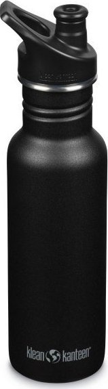 Klean Kanteen Kanteen Classic Narrow (mit Loop Cap), 532ml/18oz, Black