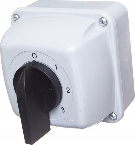 DZIEW Wyłącznik Elektromet Łuk 16-63 Grzejnikowy 0-1-2-3 IP65 921669