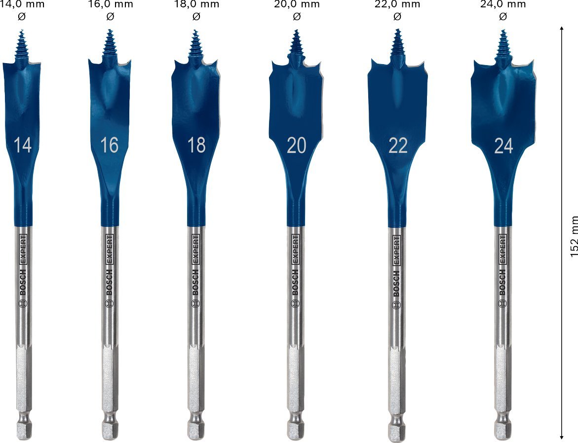 FREZ WALCOWY 6Pc Spade Set