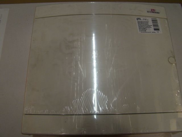 ETI Obudowa natynkowa 2x18 modułów drzwi białe ECT 2x18PO-s