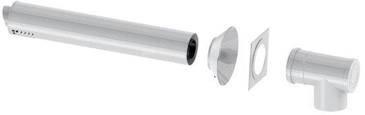 Concept Zestaw poziomy przez cianę 80/125 - F994