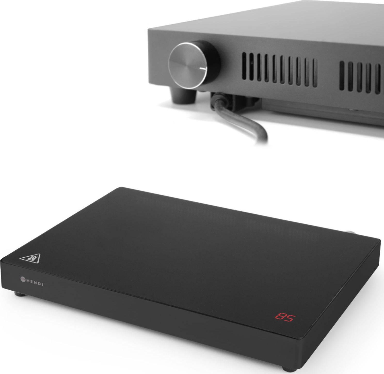 Płyta wolnostojąca Hendi Płyta grzewcza indukcyjna 11 poziomów mocy Black Line 800 W 230 V - Hendi 239384 Płyta grzewcza indukcyjna 11 poziomów mocy B