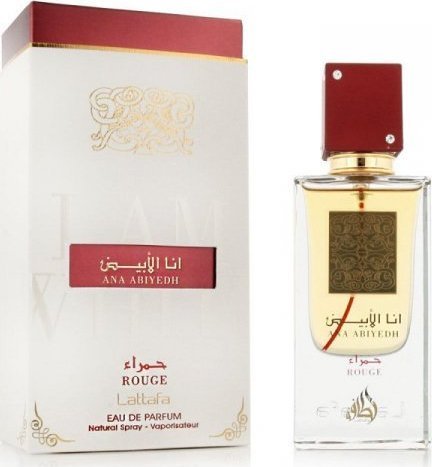Lattafa Perfumy Unisex EDP Ana Abiyedh Rouge (60 ml)