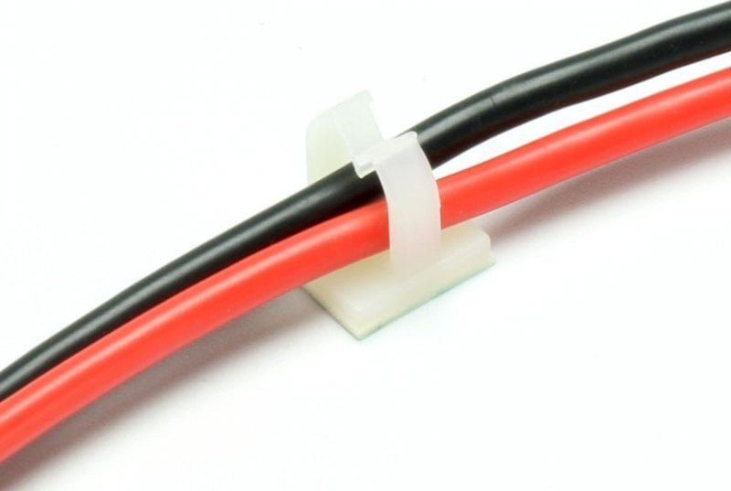 EXTRON Modellbau X7060-9 Clip kabelholder mini (Ø) 9 mm 10 stk