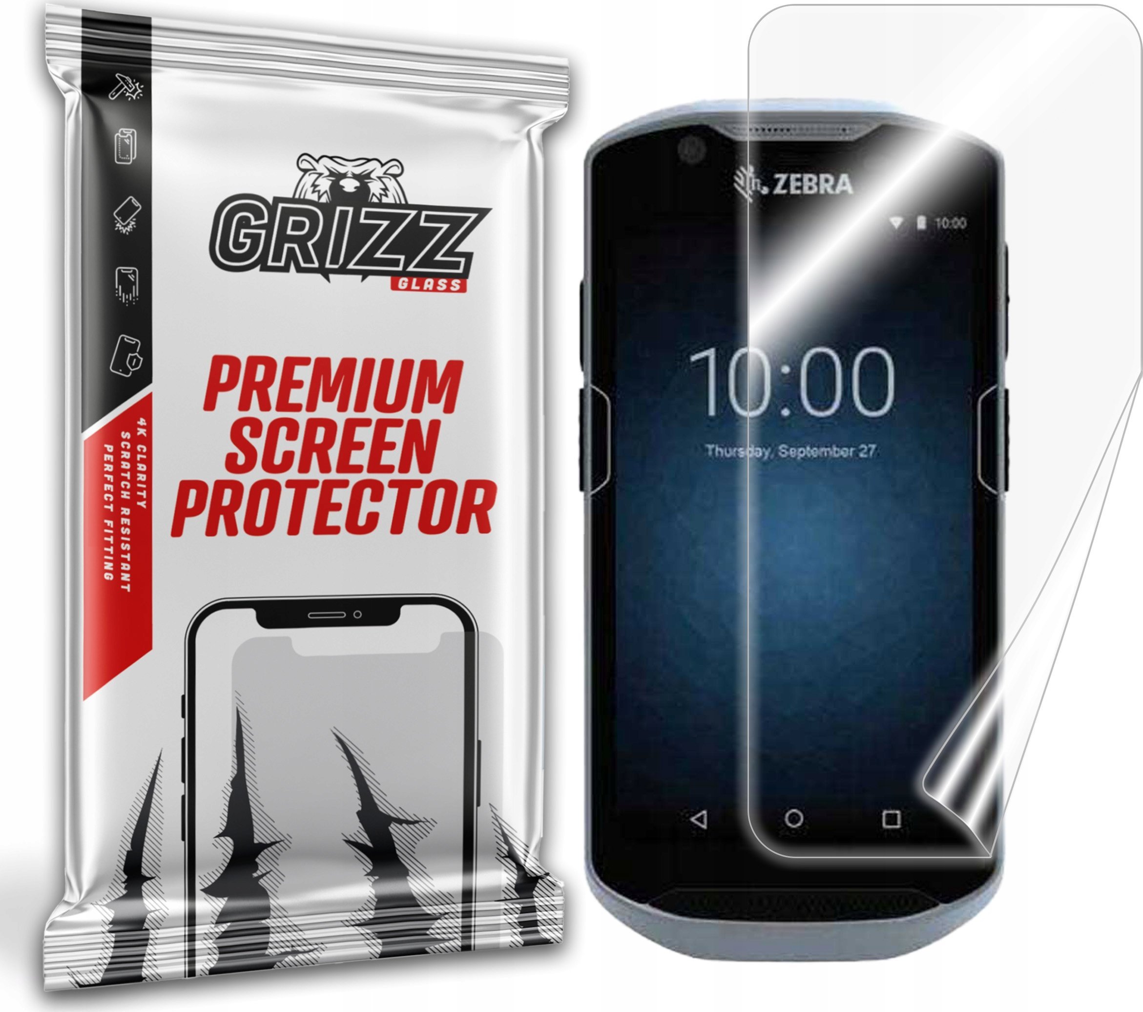 GrizzGlass Folia ceramiczna GrizzGlass CeramicFilm do Zebra TC520K