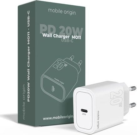 Ładowarka Mobile Origin Wall Charger MO11 1x USB-C 3 A (FRL-PD20W-MO11)