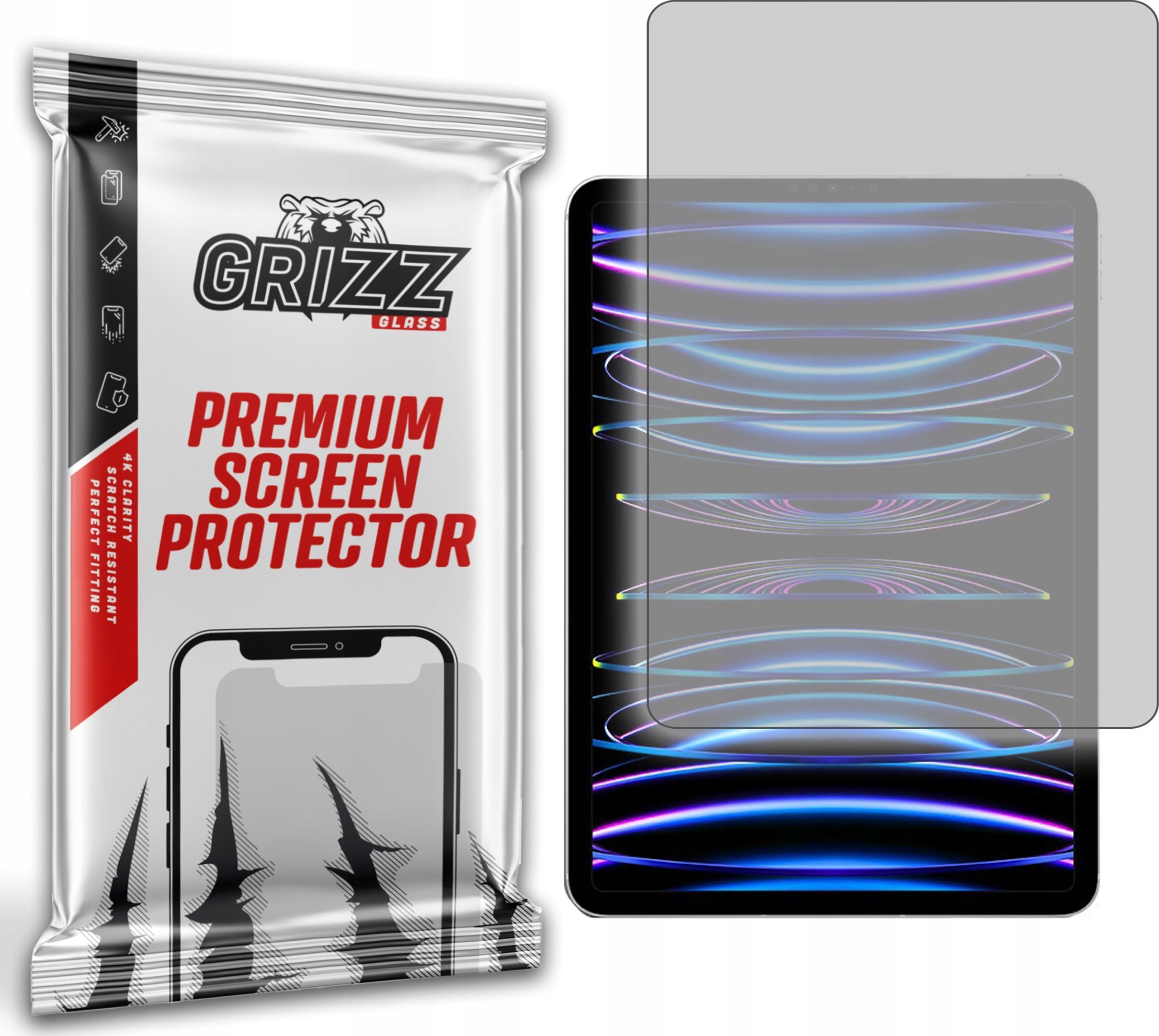 GrizzGlass Folia matowa GrizzGlass PaperScreen do Apple iPad Pro 11 2022 (4. generacji)