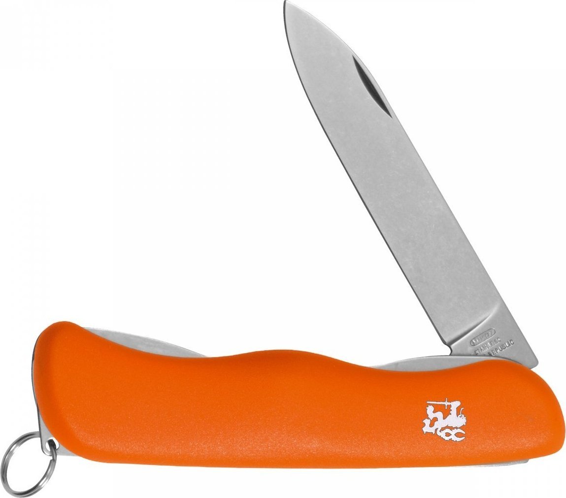 Mikov Nóż Mikov Praktik 115-NH-1A pomarańczowy