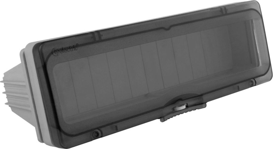 TP Electric Moduł bezpiecznikowy 12-modułowy + szyna Okienko rewizyjne TpE 8415