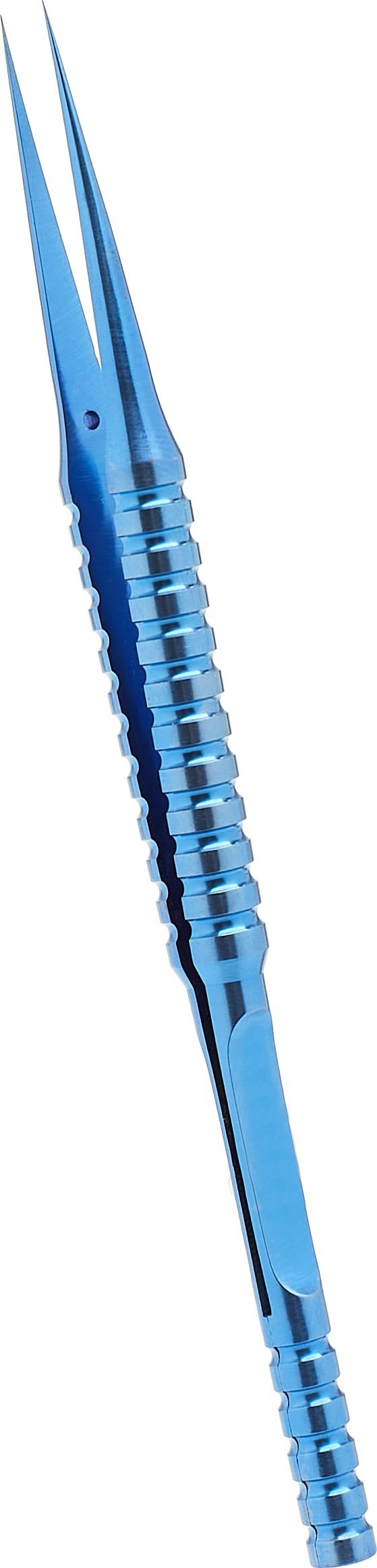 Profesjonalna Tytanowa Precyzyjna Pęseta Prosta Końcówka Techrebal 12A