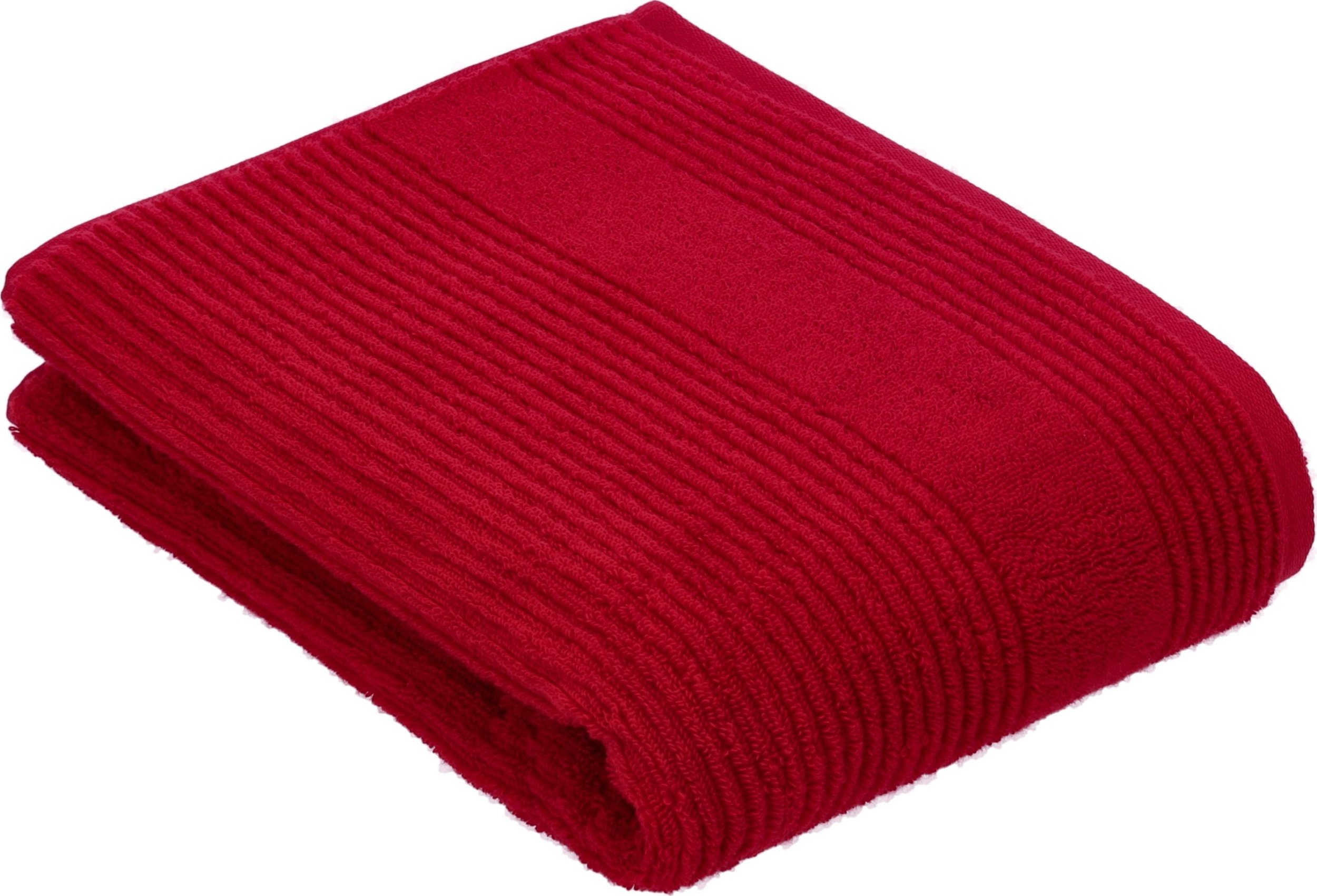 Vossen Ręcznik bawełniany 67x140 cm Tomorrow 3705 Purpur biodegradowalny