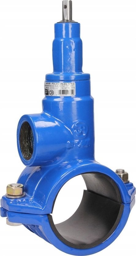 Jafar Nawiertko-zasuwa samonawiercająca do rur PE i PVC DN110x5/4