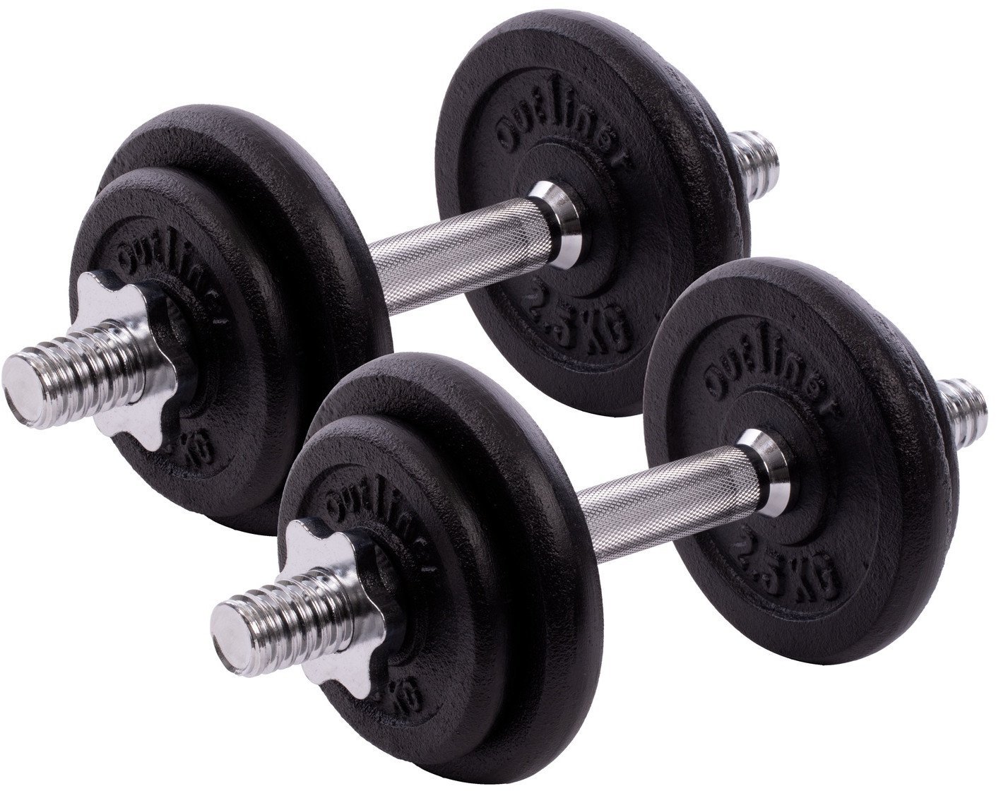 Outliner 20Kg Cast Iron Dumbbell Set
