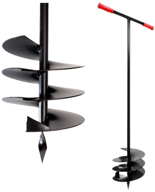 AWTools Świder ręczny do gleby FI 80mm (AW00100)