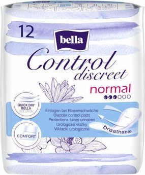 Bella Wkładki urologiczne Bella Control discreet normal 12szt.