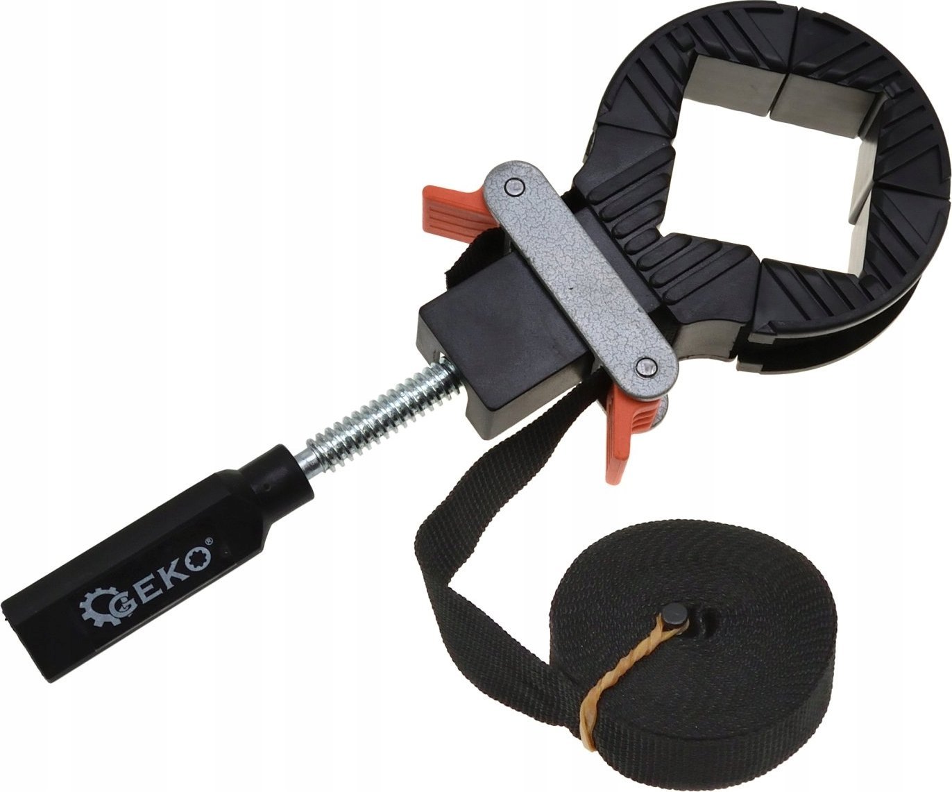 Geko Ścisk taśmowy stolarski 4m x 2.5cm XL (30)