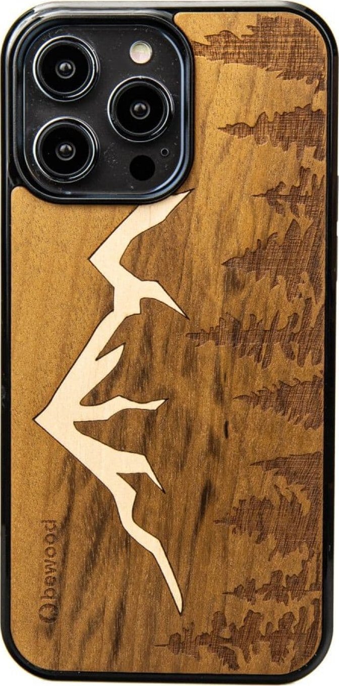 BeWood Drewniane Etui Bewood iPhone 14 Pro Max GÓRY IMBUIA