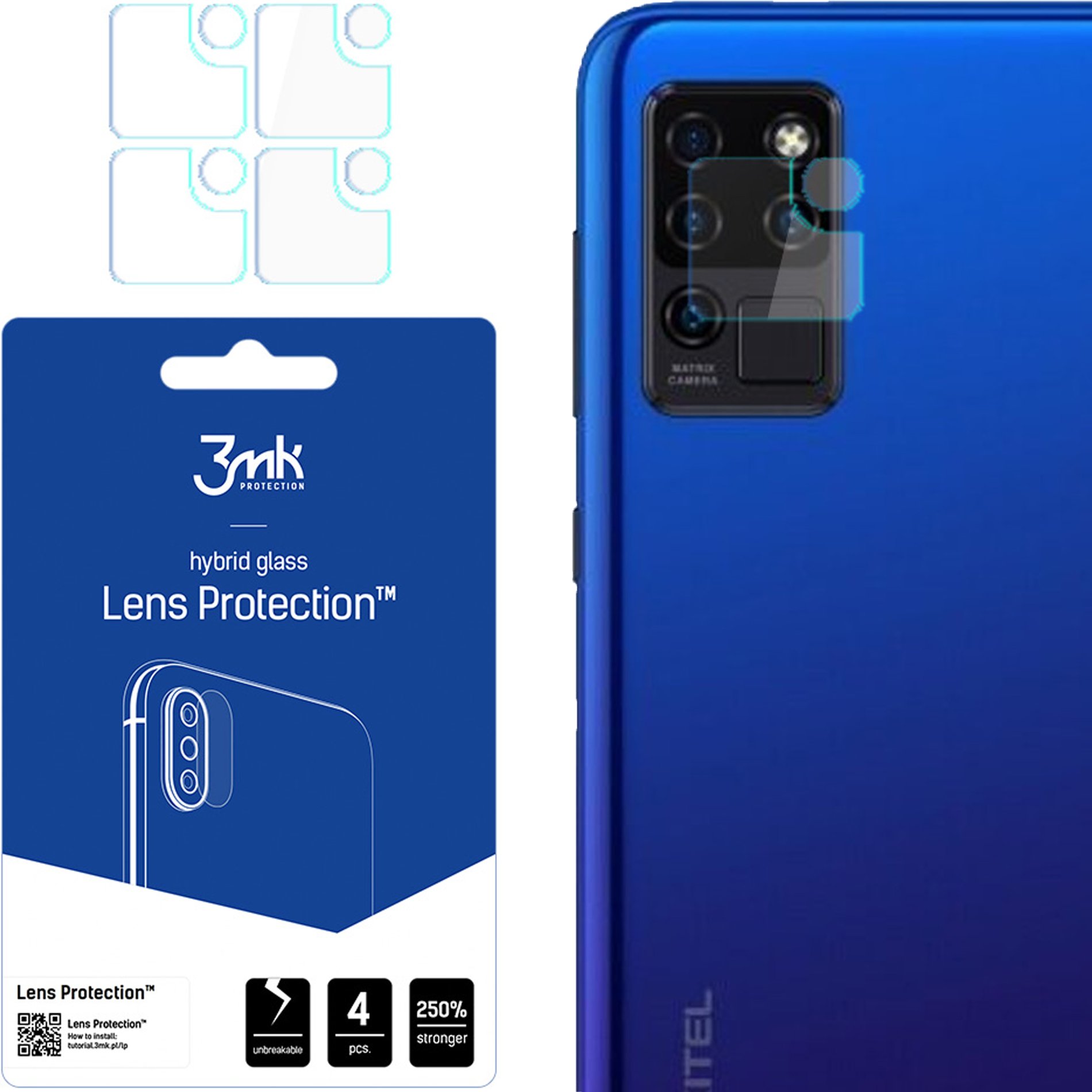 OUKITEL C21 - 3MK LENS PROTECTION