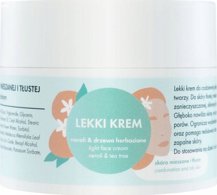 Lullalove Lekki krem Neroli & Drzewo herbaciane 50ml