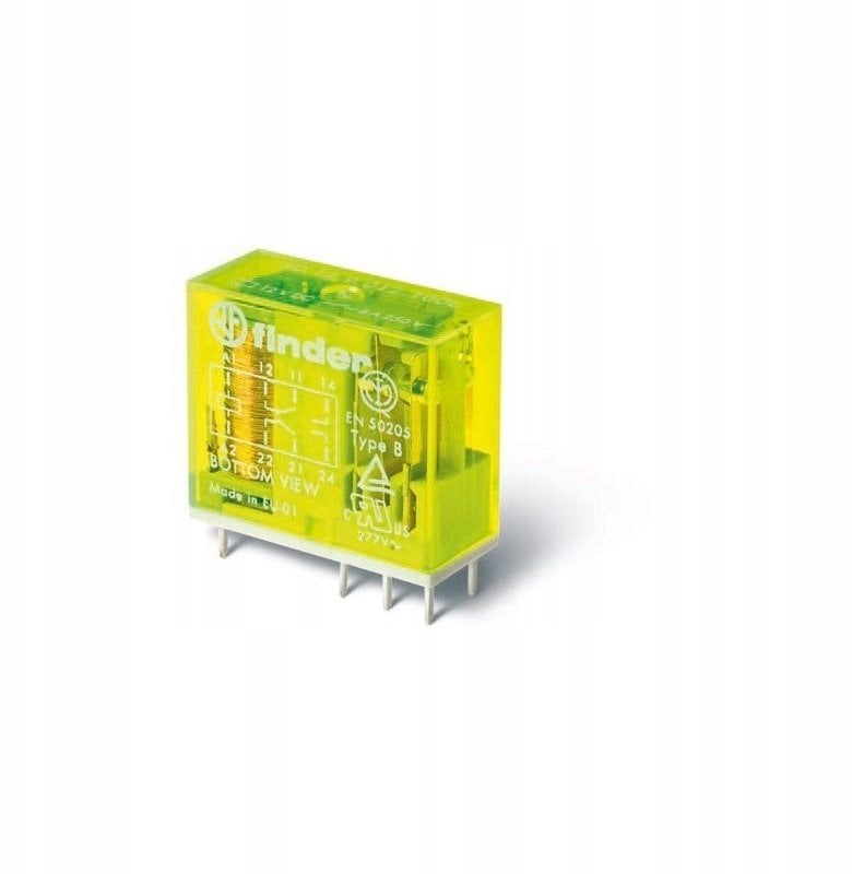 Przekaźnik bezpieczeństwa 2P 8A 24V DC, styk AgSnO2 50.12.9.024.4000
