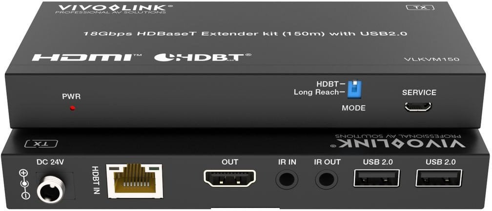 18Gbps HDBaseT KVM kit (150m)