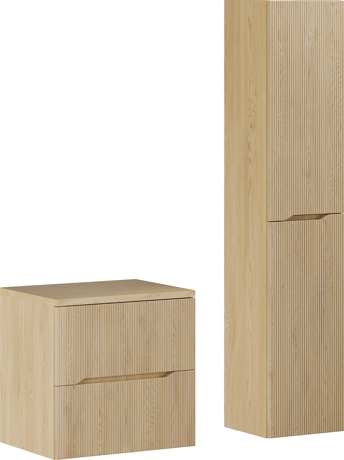 Zestaw meblowy 60cm z blatem i Szafką wysoką