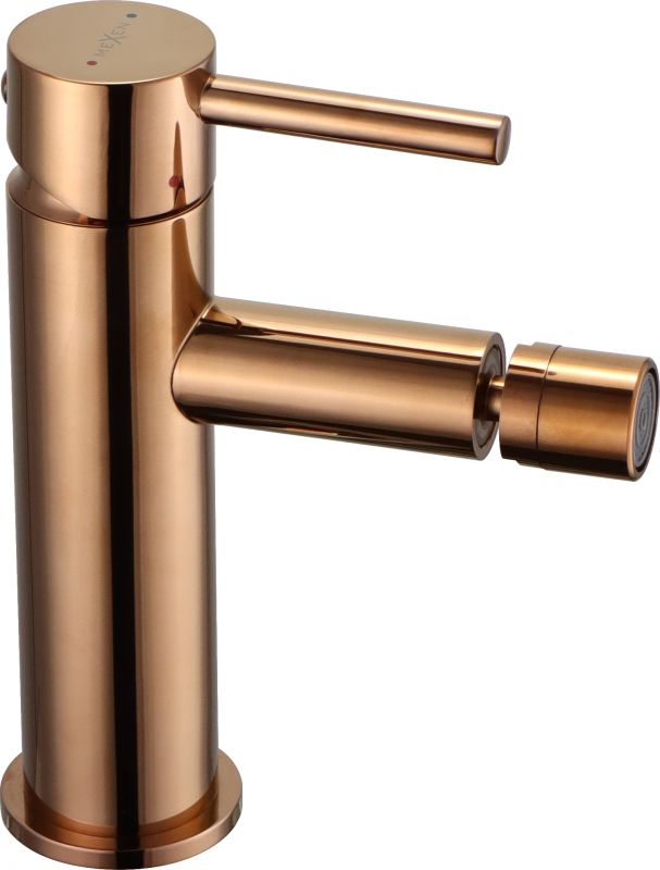 Bateria bidetowa Mexen Mexen Elba bateria bidetowa różowe złoto - 74120-60