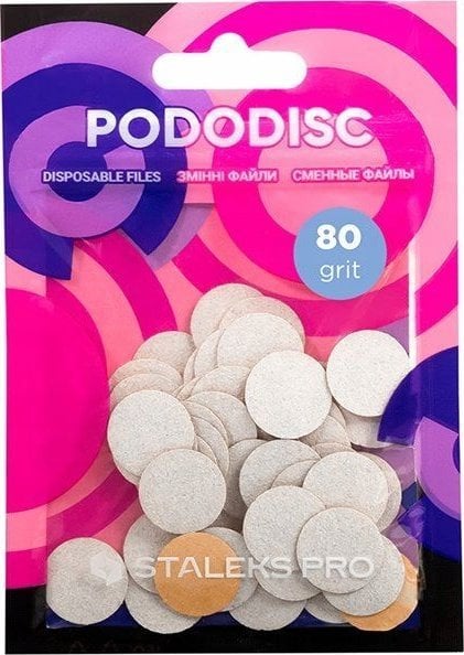 STALEKS_PodoDisc Pro S wymienne nakładki 80 50szt.