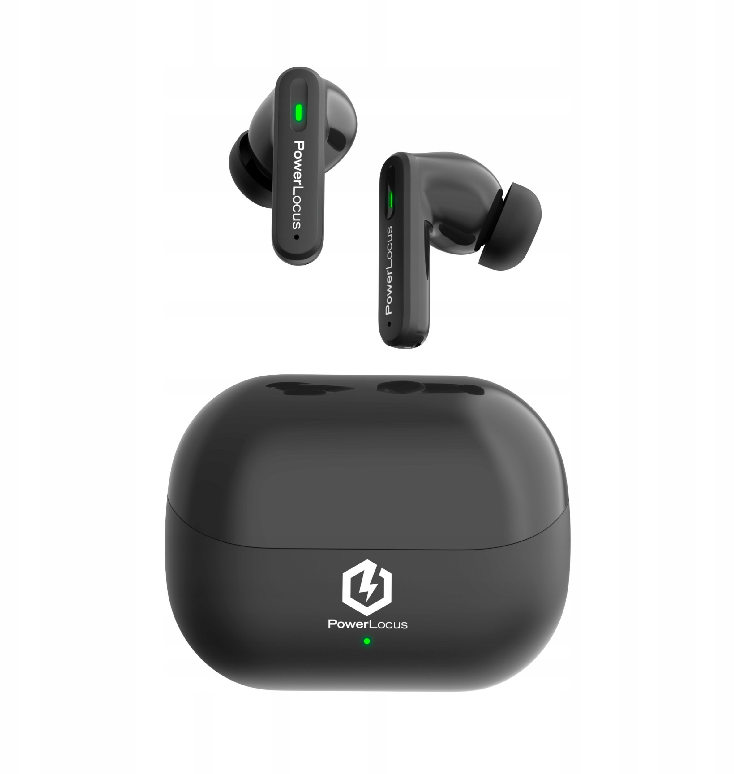 PowerLocus Wireless Earbuds Fit Active BLACK