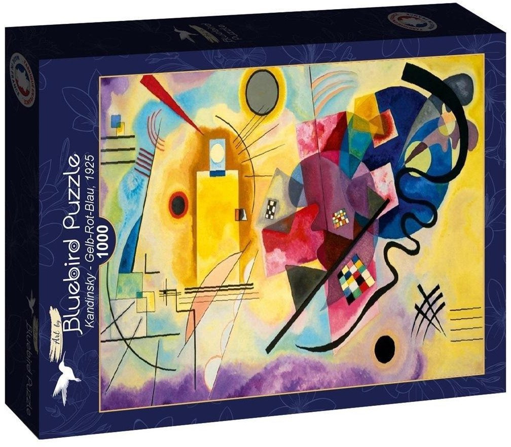 Puzzle 1000 Wassily Kandinsky, Żółty, czerwony...