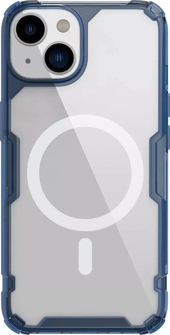 Nillkin Pancerne etui z MagSafe Nillkin Nature Pro do iPhone 15 Plus - niebieskie