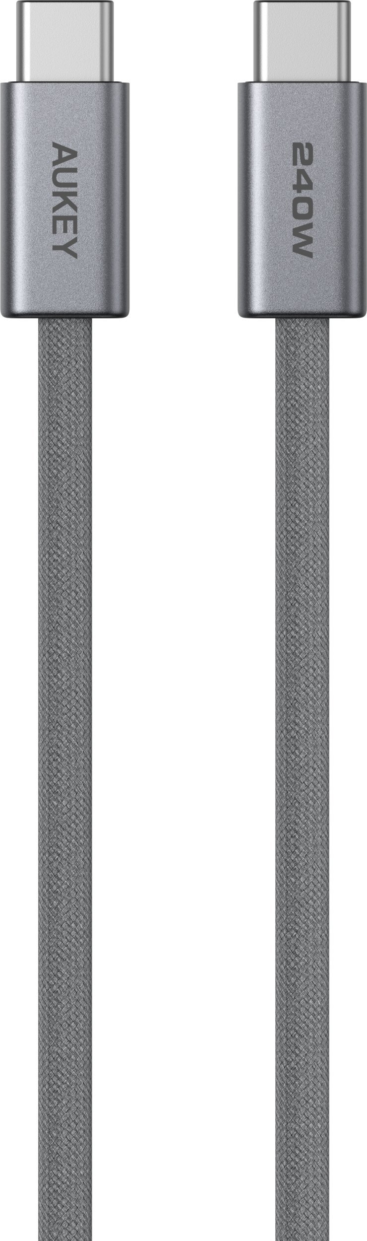 Kabel USB Aukey USB-C - USB-C 1 m Szary (Aukey)